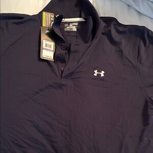 Under Armour Men's Dark Blue Polo Shirt
